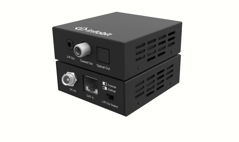 Удлинитель аудио сигнала Infobit iTrans EA300 over CAT cable, 300m